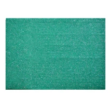 Фетр Santi м'який з гліттером, зелений, 21*30см., (ціна за 1 шт.) 741814