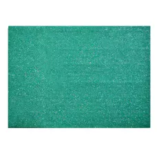 Фетр Santi м'який з гліттером, зелений, 21*30см., (ціна за 1 шт.) 741814