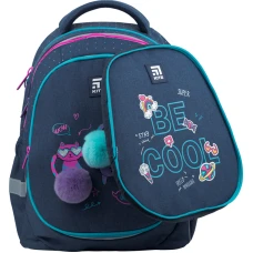 Набір рюкзак + пенал + сумка для взуття Kite SET_K22-700M(2p)-1 Wow Cats
