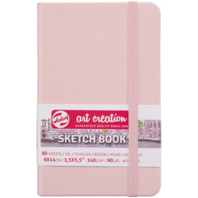 Блокнот для графіки Talens Art Creation 140г/м2, 9*14см, 80л., Pastel Pink, Royal Talens