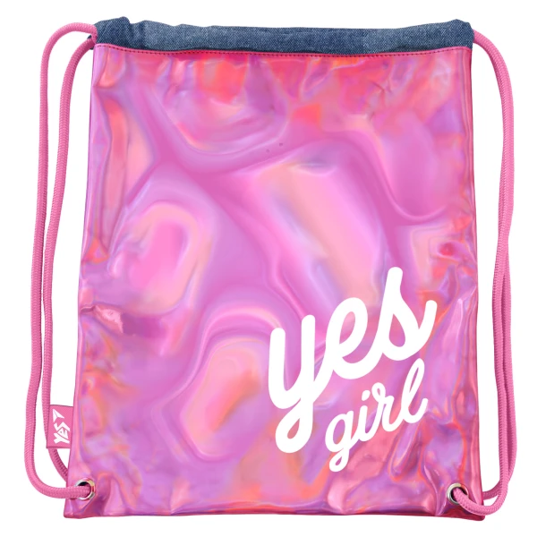Сумка-мішок YES DB-15 "Yes Girl" 46*38см., 532899