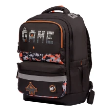 Рюкзак шкільний YES S-30 Juno XS "Game", чорний Ergo 39*30*14см., 558210
