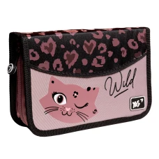 Пенал твердий YES одинарний без клапана HP-02 Wild kitty 533114