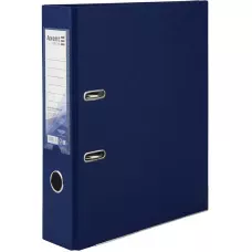 Папка-реєстратор одностор. PP 7,5 cм, зібр, синя D1714-02C