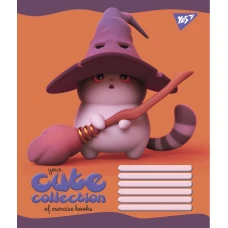 Зошит А5/12 арк лінія YES Cute collection, 765799