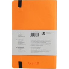 Книга записна Partner Soft, 125*195, 96арк, кліт, помаранчева 8206-12-A