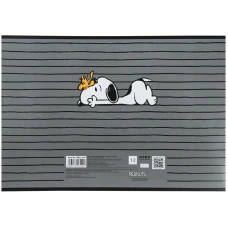 Зошит для малювання, 12 арк., скоба, гібр. лак + УФ лак, Peanuts Snoopy SN23-241 Kite