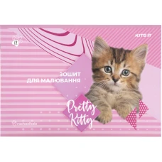 Зошит для малювання, 12 арк., скоба, софт-тач, Rachael Hale R21-241 Kite