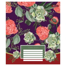 Зошит А5/36 арк лінія 1В Floral series, 766419