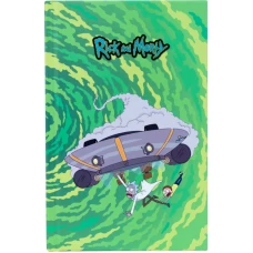 Книга записна А6, 80арк. кліт. тверда обкл. Rick and Morty RM22-199-1 Kite