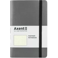 Книга записна Partner Soft, 125*195, 96арк, крап, сіра 8310-15-A