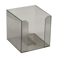 Куб для паперу 90x90x90мм, димчатий D4005-28