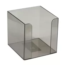 Куб для паперу 90x90x90мм, димчатий D4005-28