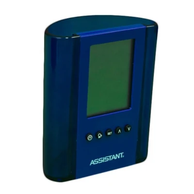 Стакан-годинник, фіолетовий АН-1050