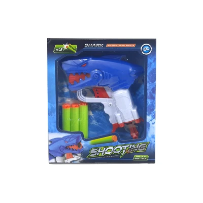 Бластер на поролонових патронах в коробці 6015 р.18*15*4см