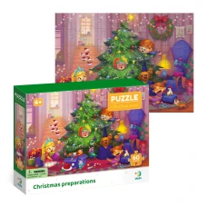 Пазл 60ел. "Приготування до Різдва" 300575 DoDo