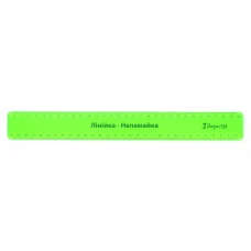 Лінійка пластикова, 30см., неламайка, 370477, 1Вересня
