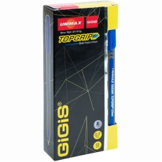 Ручка кулькова Topgrip, синя UX-148-02