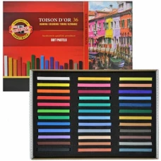 Крейда-пастель суха TOISON D'OR, 36 кол. 8585 Koh-i-noor