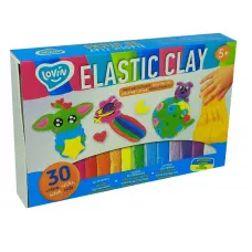 Набір для ліплення з повітряним пластиліном TM Lovin 30 sticks Elastic Clay 70141 Окто