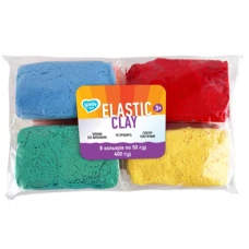 Набір для ліплення з повітряним пластиліном ТМ Lovin 8 colors Elastic Clay 70164 Окто