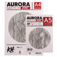 Склейка для рисунку Smooth & Matt, А4, 160 г/м2, 20 л, Aurora