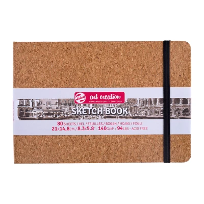 Блокнот для графіки Talens Art Creation 140г/м, 14,8*21см, 80л, Cork, Royal Talens
