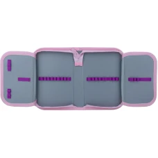 Пенал Kite 1 від., 2 відв., з наповненням K22-622H-1 College Line girl