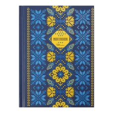 Блокнот FLORA, А-6, 64 арк., клітинка, тв. обкл., мат. лам.+ лак, бірюзовий, BM.24614102-06
