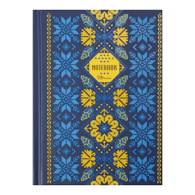 Блокнот FLORA, А-6, 64 арк., клітинка, тв. обкл., мат. лам.+ лак, бірюзовий, BM.24614102-06