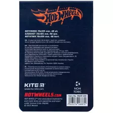 Блокнот 48арк., 70*105мм. Hot Wheels HW23-224 Kite