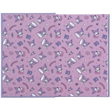 Книга записна А6, 80арк. кліт. тверда обкл. Kuromi HK24-199-2 Kite