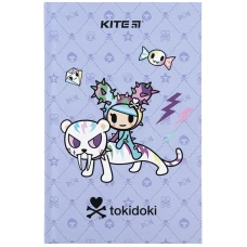 Книга записна А6, 80арк. кліт. тверда обкл. tokidoki TK24-199-1 Kite