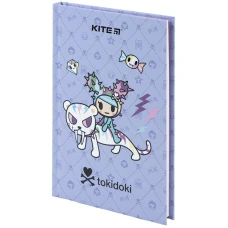 Книга записна А6, 80арк. кліт. тверда обкл. tokidoki TK24-199-1 Kite