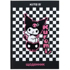 Щоденник шкільний, тверда обкл, Kuromi HK24-262-3 Kite