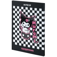 Щоденник шкільний, тверда обкл, Kuromi HK24-262-3 Kite