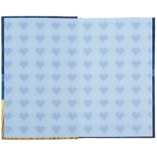 Книга записна А6, 80арк. кліт. тверда обкл. BE Ukraine K24-199-1 Kite