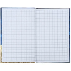 Книга записна А6, 80арк. кліт. тверда обкл. BE Ukraine K24-199-1 Kite
