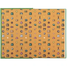 Книга записна А6, 80арк. кліт. тверда обкл. BE Ukraine K24-199-4 Kite