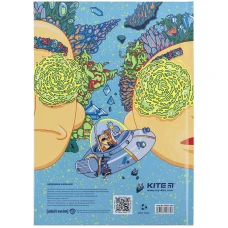 Щоденник шкільний, тверда обкл, Rick and Morty RM24-262 Kite