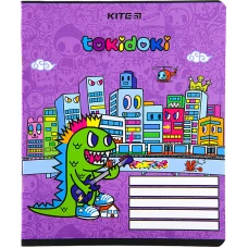 Зошит 12 арк., клітинка, гібр. лак + УФ лак, tokidoki TK22-232 Kite
