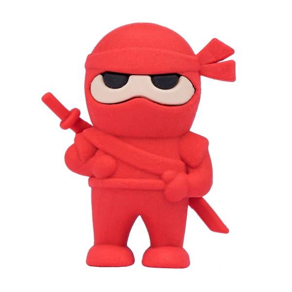 Гумка фігурна "Ninja", 2 кол./уп., 560526 YES