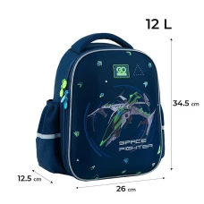 Рюкзак GoPack Education напівкаркасний GO24-165S-4 In Space
