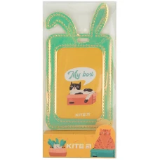 Бейдж Bunny з голографічним ефектом, зелений, K22-449-03