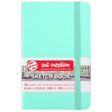 Блокнот для графіки Talens Art Creation 140г/м2, 13*21см, 80л., Fresh Mint, Royal Talens