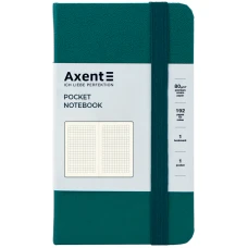 Книга записна Partner, 95*140, 96арк, кліт, малахітова, 8301-31-A