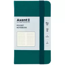 Книга записна Partner, 95*140, 96арк, кліт, малахітова, 8301-31-A