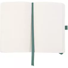 Книга записна Partner Soft Skin,125*195, 96арк, кліт, сіро-лазурна, 8616-48-A