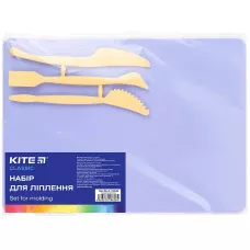 Набір для ліплення (дощечка 180х250 мм+ 3стеки), бузковий Kite Classic K-1140-36