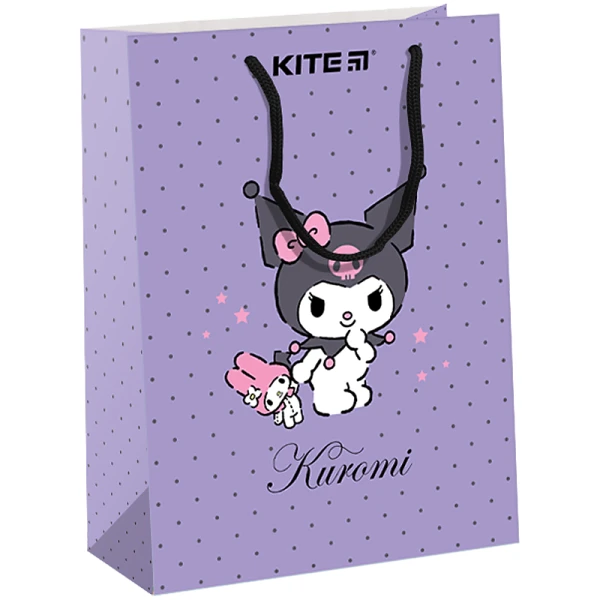 Пакет паперовий подарунковий, 18х24см, Kuromi HK24-265 Kite